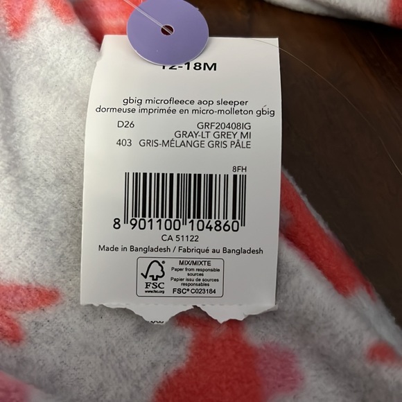 Footies Pajamas - 2 piece lot - Picture 4 of 5